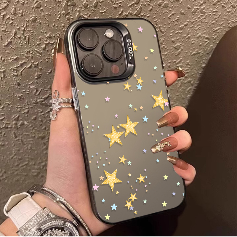 Xiaomi Redmi Note 13 - Kleurrijk Sterrenpatroon Matte Harde Case Xiaomi