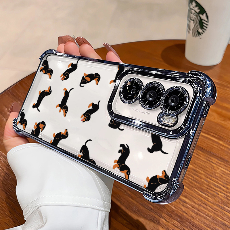 Cartoon Dachshund Patroon Tele - Oppo Reno 12 recensie en prijs